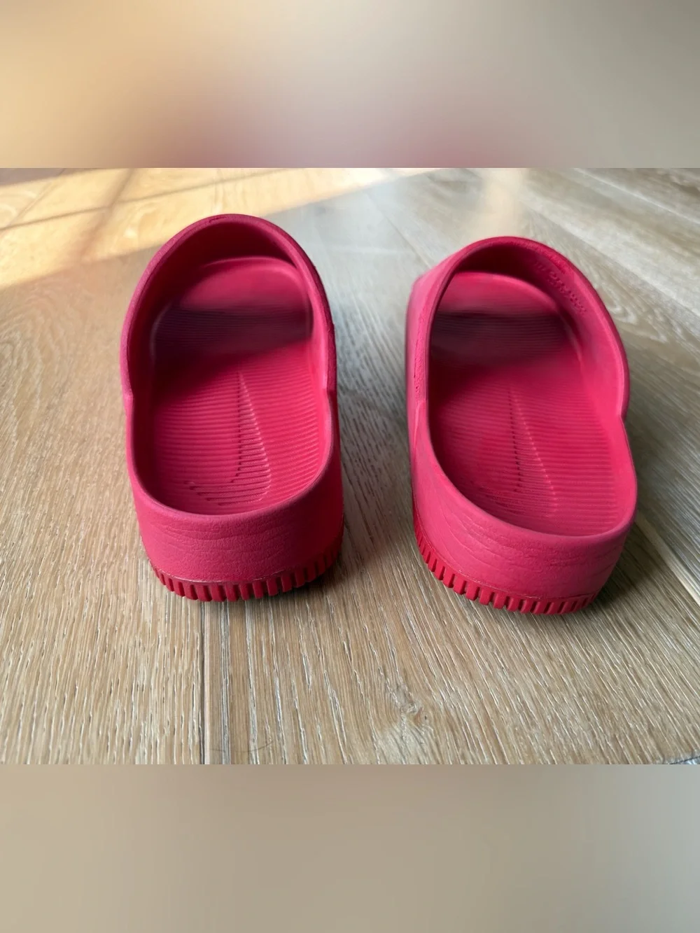 Nike Calm Red Slide Sandals